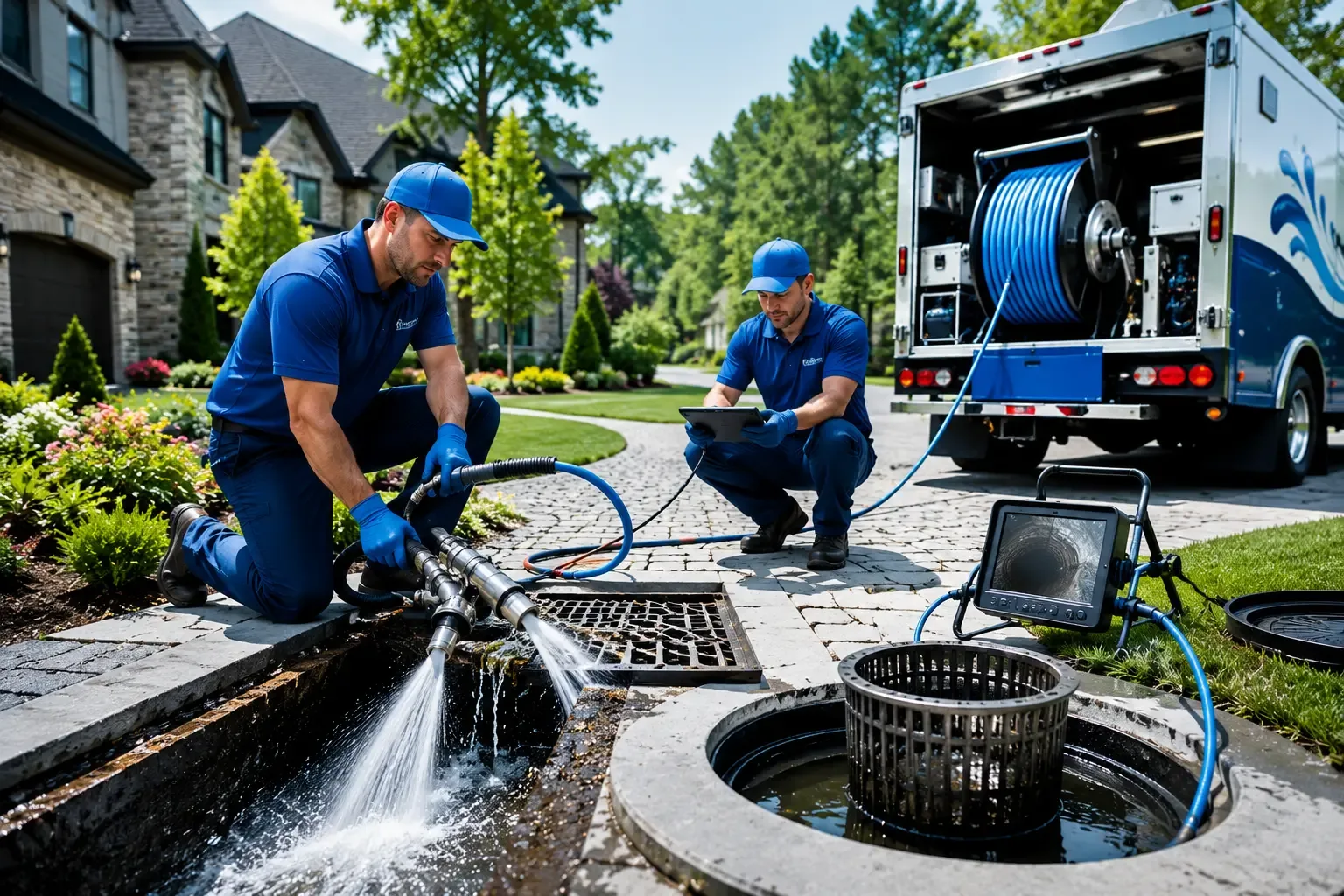 Local outdoor drain cleaning professionals in Mullens, WV